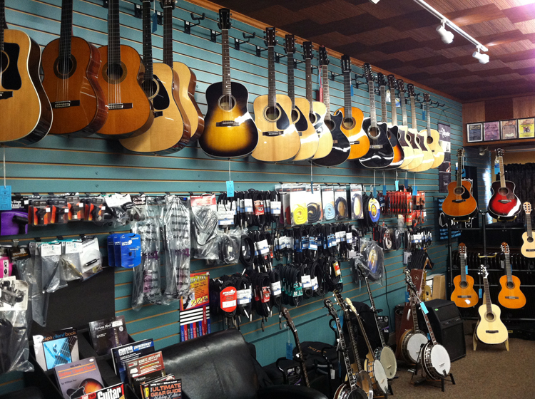 The Symphony Music Shop Musical equipment, guitars, banjos, amps